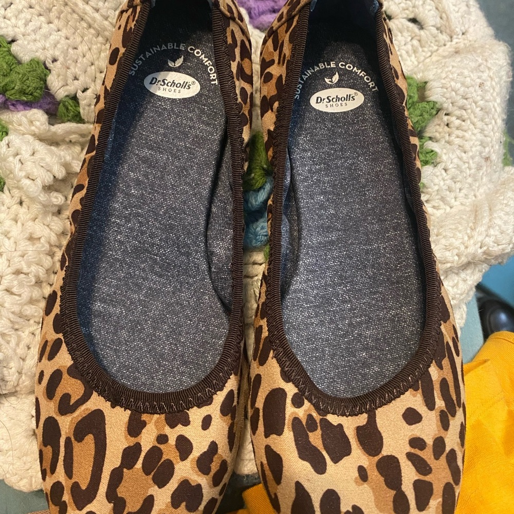 Dr. Scholl's Animal Print Comfort Flats